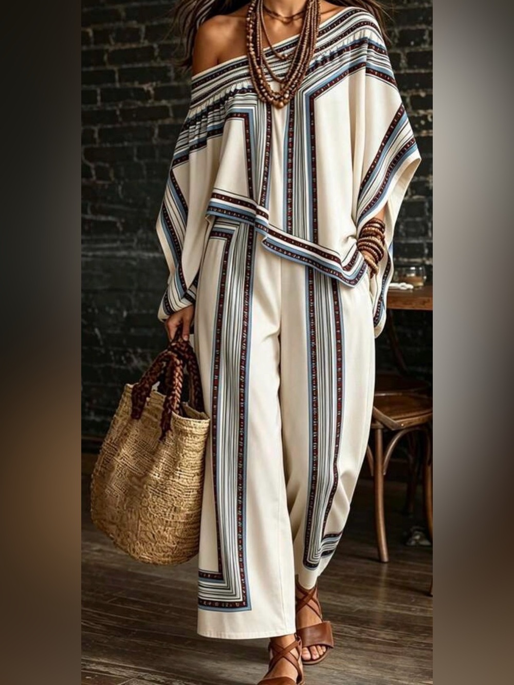 Vacation style 2 piece outfit
